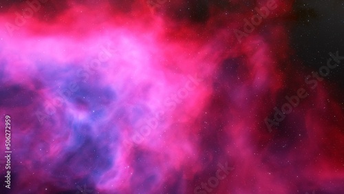 Space nebula, for use with projects on science, research, and education. Illustration