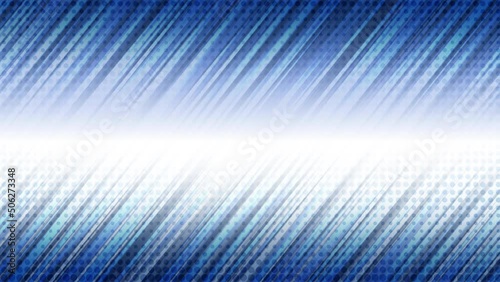 Flat line moving looping on background