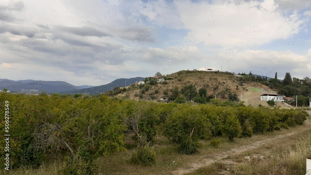 view from the top of the mountain dalaman