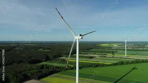 odnawialne źródła energii - wiatrak photo