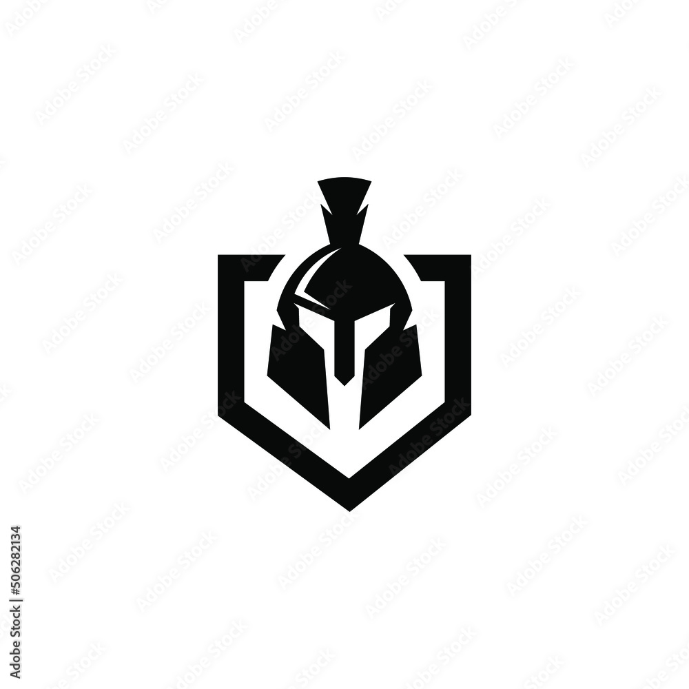 shield and helmet symbol of Spartan warriors, coat of arms. Spartan helmet logo, vector illustration of spartan shield and helmet, Spartan Greek gladiator helmet flat armor vector icon shield and helmet symbol of Spartan warriors, coat of arms. Spartan helmet logo, vector illustration of spartan shield and helmet, Spartan Greek gladiator helmet flat armor vector icon
