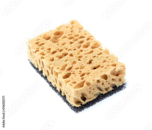 sponge isolated on white