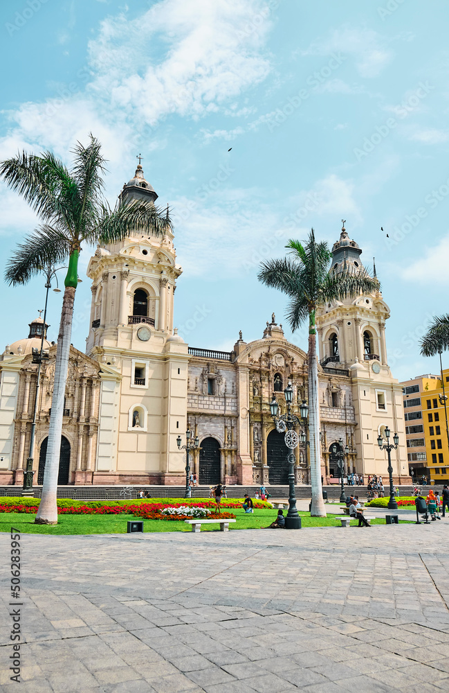 Lima Metropolitan Cathedral in Peru.