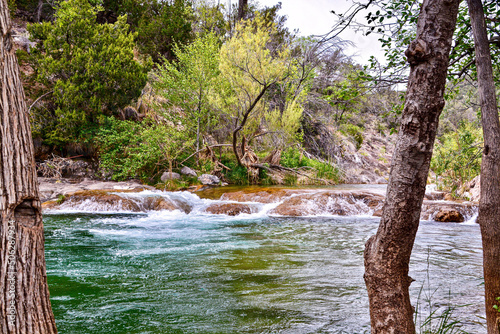 Fossil Creek running through the Tonto National Forest photo