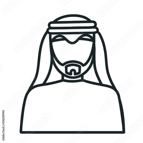  Man wear Agal  UAE Saudi Arabia Bahrain Qatar Kuwait
