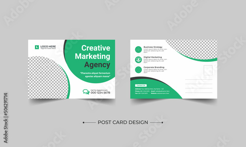 Corporate Professional Business Postcard Design, Corporate postcard template design. Event Card Design, Direct Mail EDDM Template, Invitation Design, Print Ready Corporate Professional Business