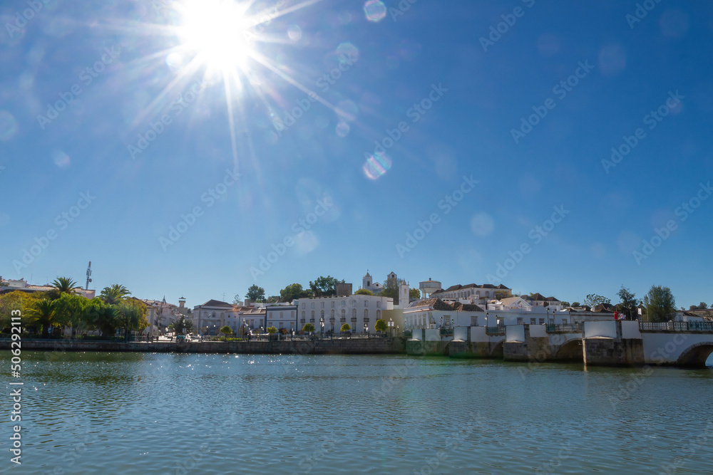Fototapeta premium Tavira city. The Algarve, Portugal