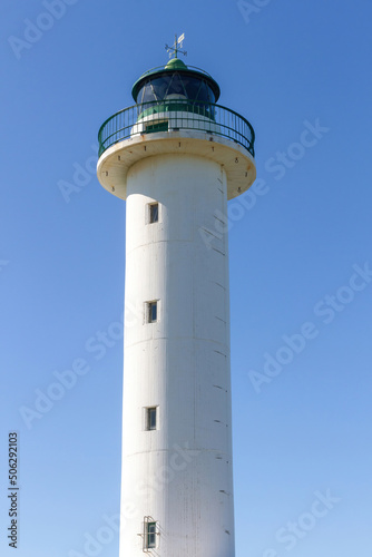Lastres lighthouse on the coast 