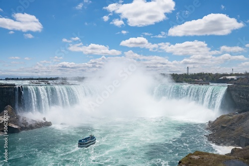 View of Horseshoe Fall, Niagara Falls, Ontario, Canada. © sleg21