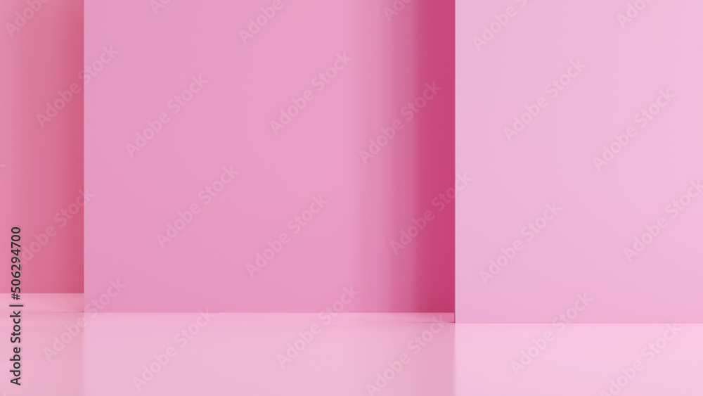 Abstract background template. Minimal scene with geometric walls mock up. Minimal studio podium for product display. 3D render. 3D illustration. Abstract background template. Minimal scene with geometric walls mock up. Minimal studio podium for product display. 3D render. 3D illustration.