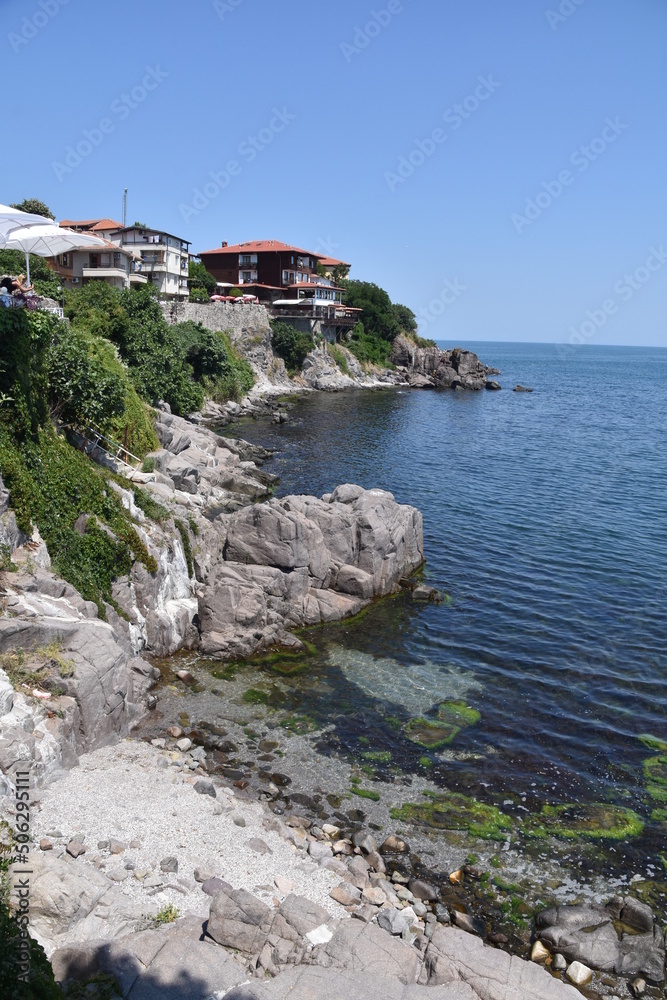 Bulgaria, Sozopol, kurort nad Morzem Czarnym, wakacje