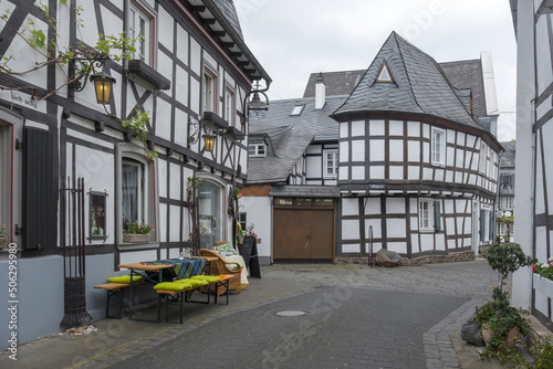 Gasse in Unkel, Rheinland-Pfalz photo