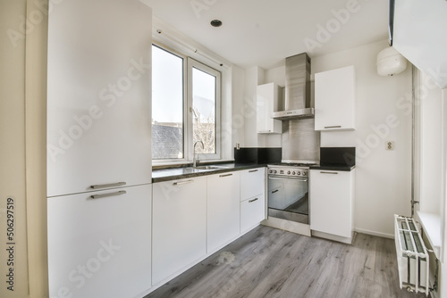 Wallpaper Mural Interior of kitchen with appliances Torontodigital.ca