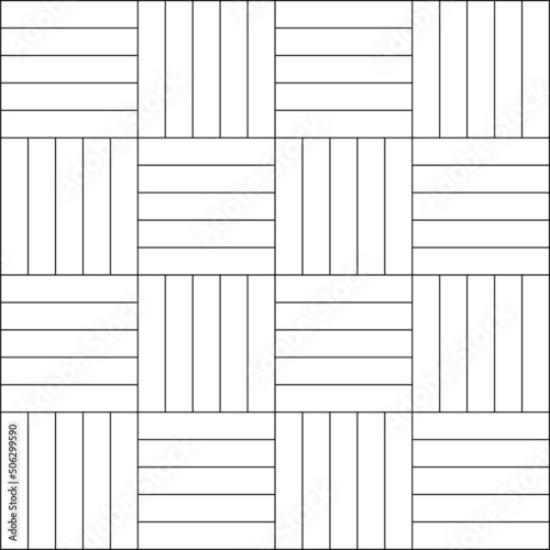 White tiles floor