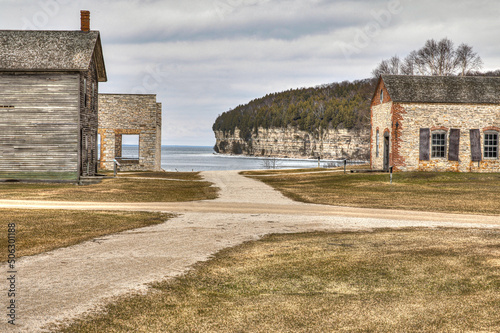 Fayette Historic Town, Upper peninsula Michigan photo