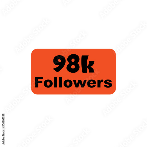 94k followers Orange vector, icon, stamp, logo illustration