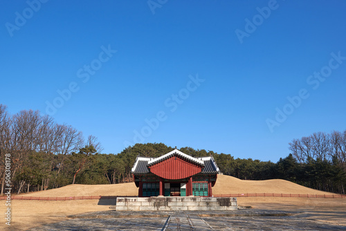 Yungneung and Geolleung Royal Tombs is the tomb of the king of the Joseon Dynasty.  © photo_HYANG