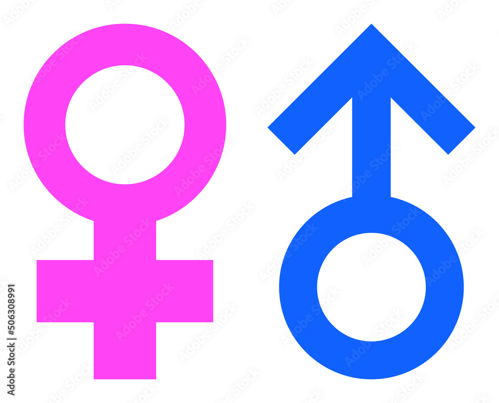Sex sign vector illustration. Flat illustration iconic design of sex sign, isolated on a white background. Sex sign vector illustration. Flat illustration iconic design of sex sign, isolated on a white background.