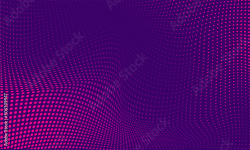 Minimalistic cover design. Colorful halftone gradients. Set of three modern halftone geometric backgrounds. Vector Eps10.