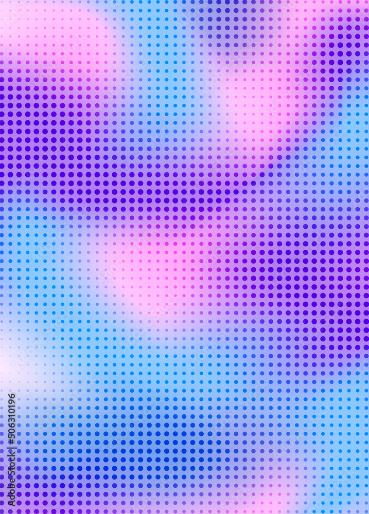 Minimalistic cover design. Colorful gradients halftone style. Set modern blurry background. Vector Eps10.