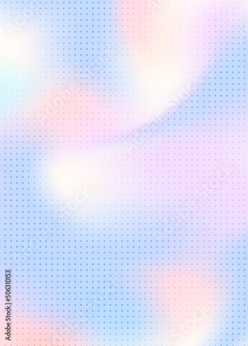 Minimalistic cover design. Colorful gradients halftone style. Set modern blurry background. Vector Eps10.