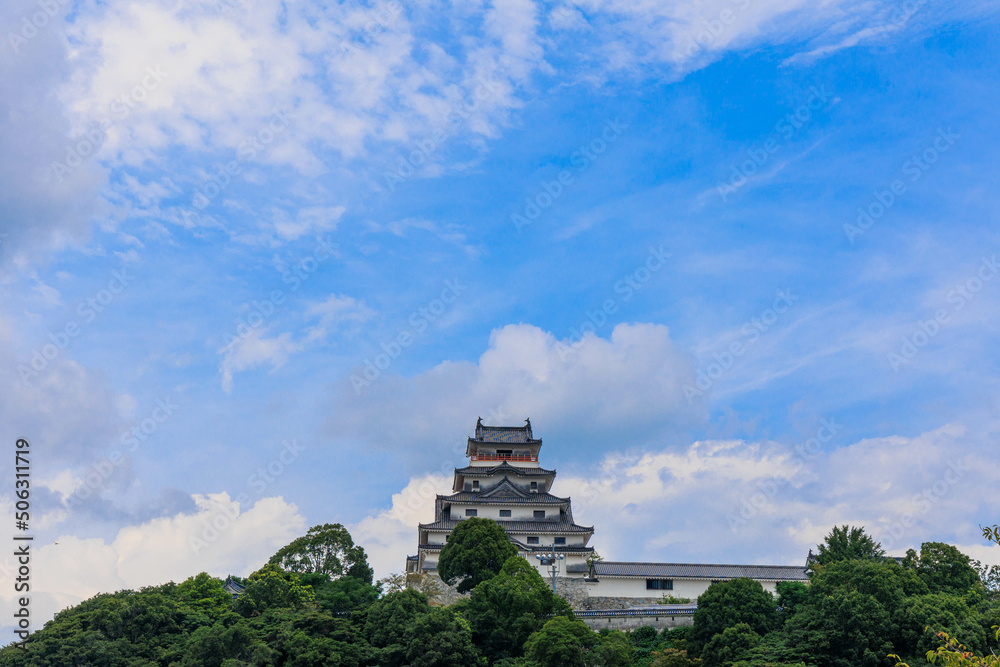 佐賀県唐津市の唐津城天守閣 佐賀県唐津市の唐津城天守閣
