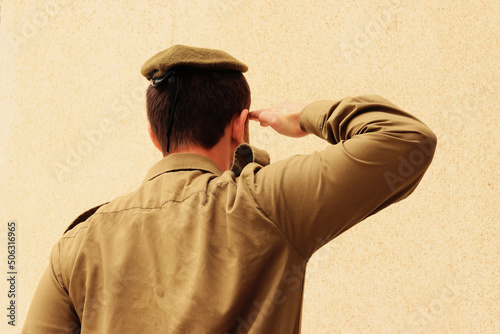 Fotografia Israeli Soldier, Patriot of the Jewish State