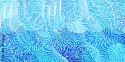 波　海　和柄　背景
