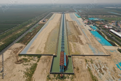 Qingfeng China Wave Pool Surf Aerial Photo Empty Surf