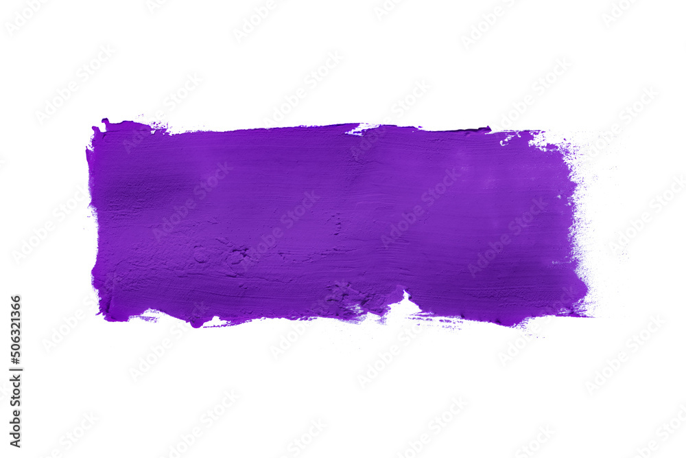 purple brush isolated on white background purple brush isolated on white background