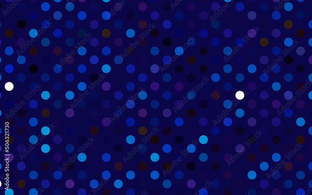 Light BLUE vector backdrop with dots. Light BLUE vector backdrop with dots.