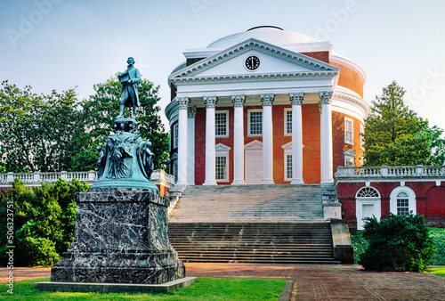 Obraz na plátně The University of Virginia at Charlottesville, Virginia, USA