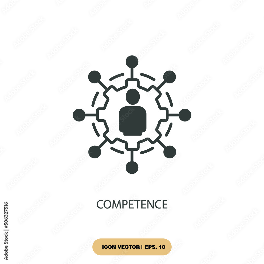 competence icons symbol vector elements for infographic web competence icons symbol vector elements for infographic web