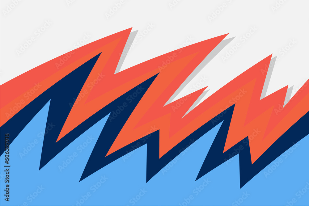 Simple background with gradient color zigzag pattern Simple background with gradient color zigzag pattern
