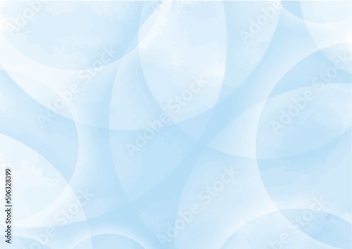 かわいい水彩模様の額・背景素材