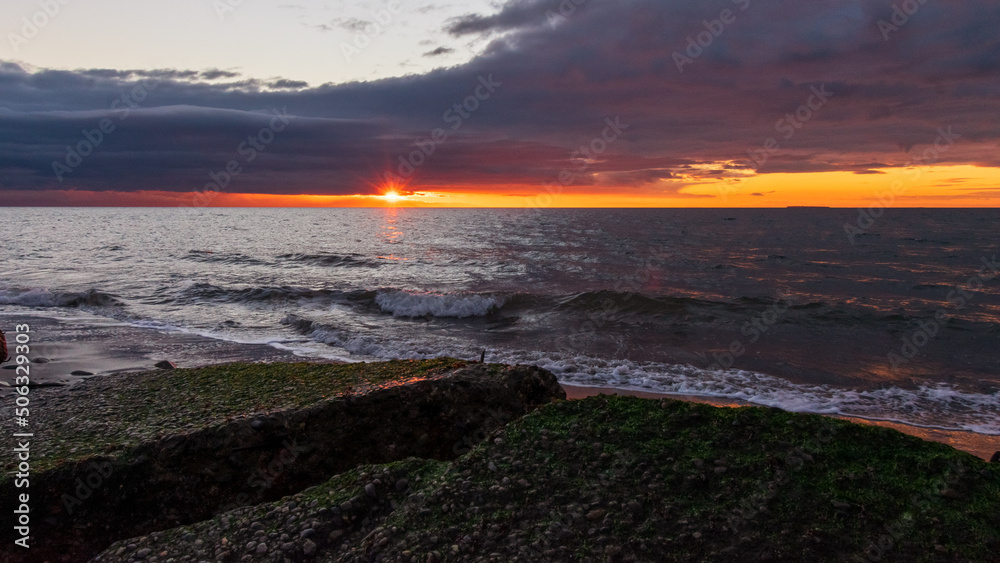 Fototapeta premium Whidbey Island Sunset, Washington, USA