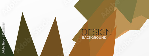 Background colorful shapes template. Wallpaper for concept of AI technology, blockchain, communication, 5G, science, business and technology