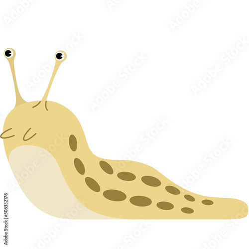 ナメクジのイラスト