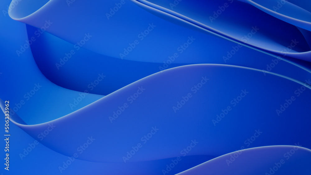 Ripple Blue Layers. Elegant Abstract 3D Background. 3D Render. Ripple Blue Layers. Elegant Abstract 3D Background. 3D Render.
