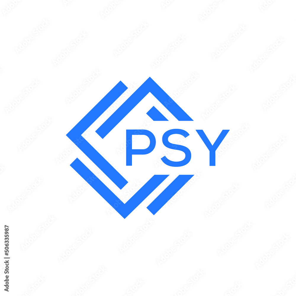 PSY technology letter logo design on white background. PSY creative initials technology letter logo concept. PSY technology letter design. PSY technology letter logo design on white background. PSY creative initials technology letter logo concept. PSY technology letter design.