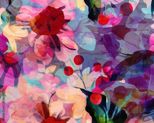 Abstract Botanical Art