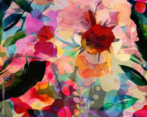 Abstract Botanical Art