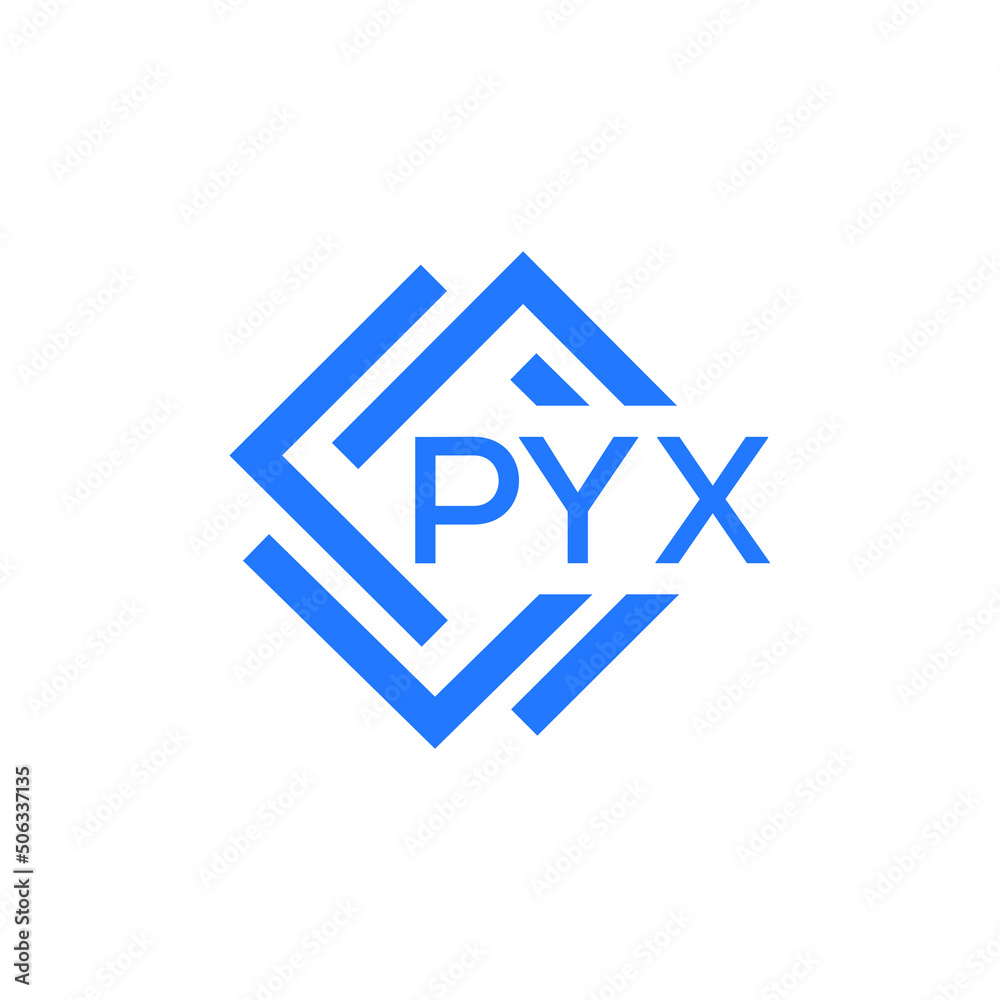 PYX technology letter logo design on white background. PYX creative initials technology letter logo concept. PYX technology letter design. PYX technology letter logo design on white background. PYX creative initials technology letter logo concept. PYX technology letter design.