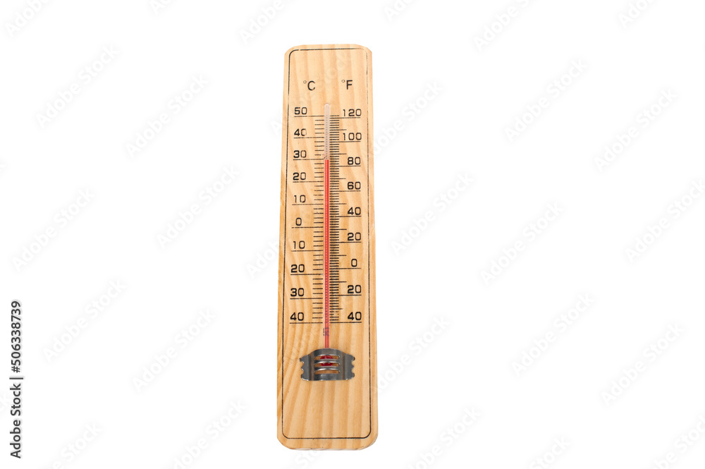 Mercury thermometer isolated on white background. Mercury thermometer isolated on white background.