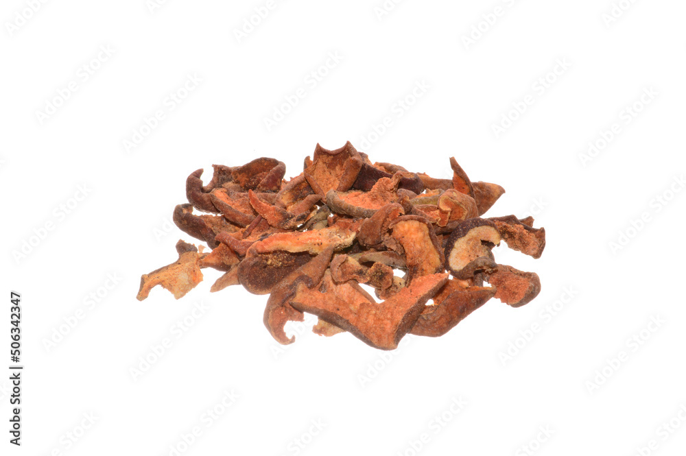 Obraz premium dried fruits isolated on white background