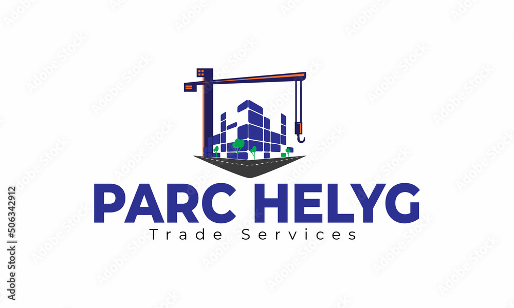 Obraz premium Smart Tech Home Logo