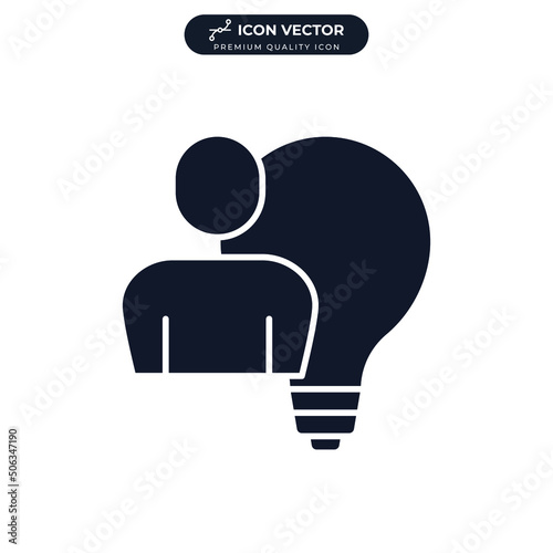 abilities icon symbol template for graphic and web design collection logo vector illustration