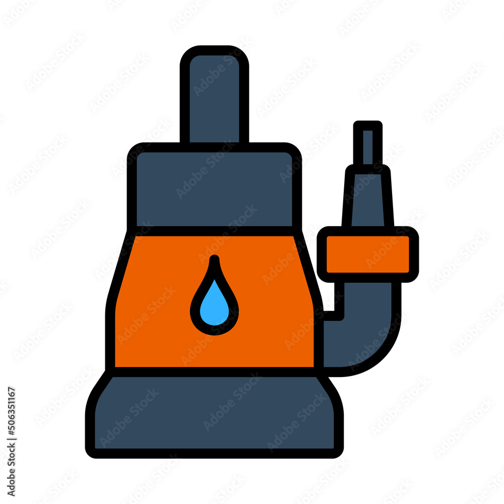 Submersible Water Pump Icon Submersible Water Pump Icon