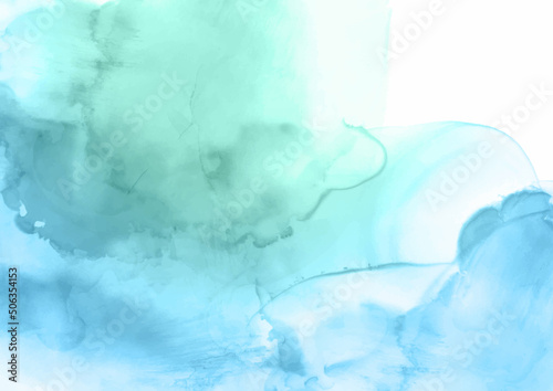 Hand painted watercolour background