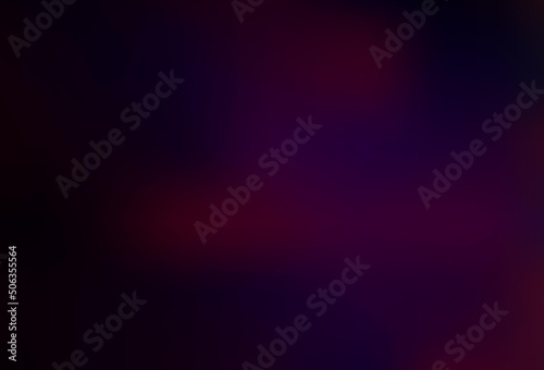 Dark Purple vector glossy bokeh pattern.